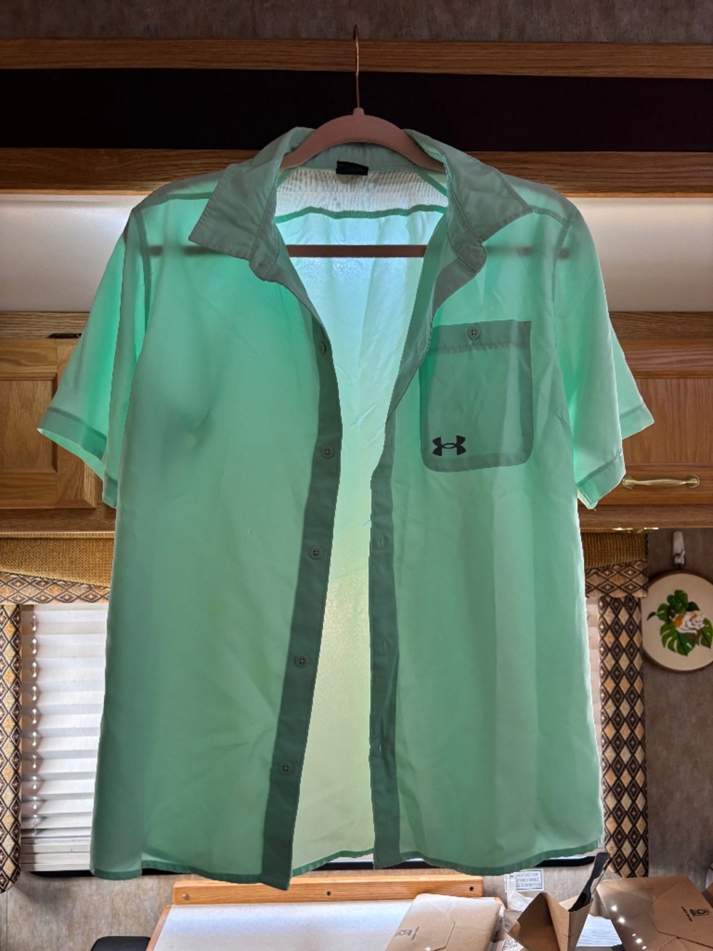 Mint Green Short Sleeve Shirt